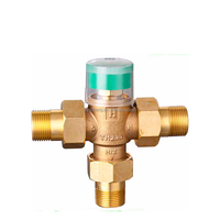 Vanne de contrôle et filtre, vanne de mélange thermostatique réglable