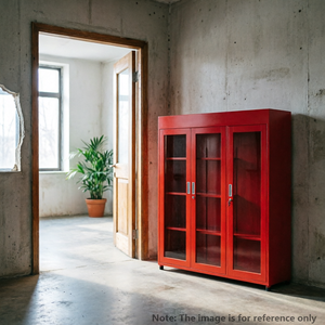 Gabinete de Almacenamiento de Extintores de Incendios de Acero Rojo Personalizable para Estación de Bomberos, Escuela, Hospital u Oficina - Product Image 5