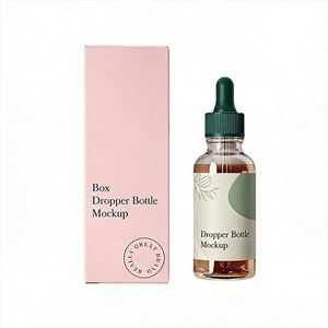 Custom OEM Cardboard Box - High Quality 30ml Serum Essential Oil <b>Dropper</b> <b>Bottle</b> Packaging - Product Image 2