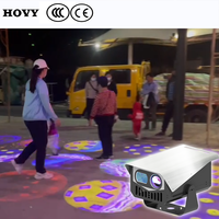 Lampu Proyektor Interaktif dengan Full HD 1080p, Speaker Terintegrasi, Kontrol Aplikasi untuk Permainan Proyeksi Lantai/Tanah di Atraksi Malam Hari