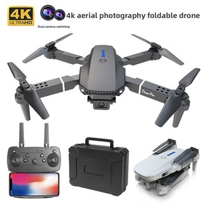 <span class=keywords><strong>Drone</strong></span> pliable pour enfants personnalisé E88pro avec caméra 4K |   Jouet quadricoptère RC FPV WiFi |   Vente en gros OEM B2B - Product Image 1