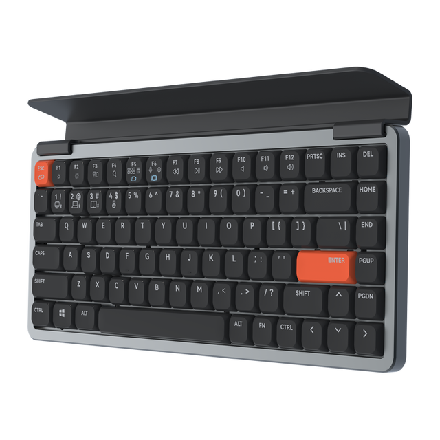 New 84-Key Aluminum Alloy Low Profile Switch Mechanical 2.4Ghz Wireless USB-C LED Backlit Triple Mode Gaming Office Keyboard