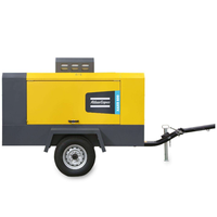 Compresseur d'air à vis diesel portable Atlas Copco XAXS 600 17 bar 17 m³/min 587 CFM pour usage industriel