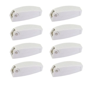 Rv Door <b>Hook</b> Universal Side Mounted White Nylon Folding <b>Clip</b> Durable Waterproof Exterior Accessory - Product Image 5