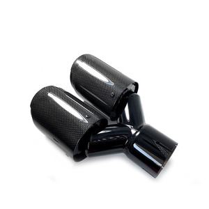 Tubos de Escape de Fibra de Carbono en Negro Brillante Aptos <span class=keywords><strong>para</strong></span> Todos los Coches <span class=keywords><strong>para</strong></span> <span class=keywords><strong>Akrapovic</strong></span>, Accesorios de <span class=keywords><strong>Coche</strong></span>, Puntera de Silenciador - Product Image 4