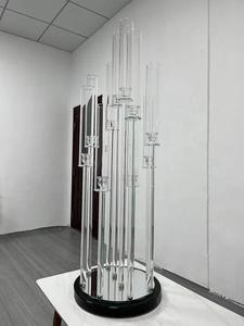 Candélabre en cristal LANJO à 10 bras, centre de table pour mariage, hôtel, banquet - Product Image 5