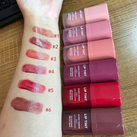 Teinte à lèvres liquide en marque blanche, vente en gros, teinte à lèvres waterproof, gloss brillant, maquillage hydratant pour les lèvres, fabricant OEM