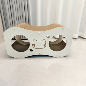 Griffoir Moderne en Bois pour Chats Multiples, Base Antidérapante, Sans Parfum Ajouté, Fourniture de Toilettage des Griffes en Carton – Récompensé - Product Image 4