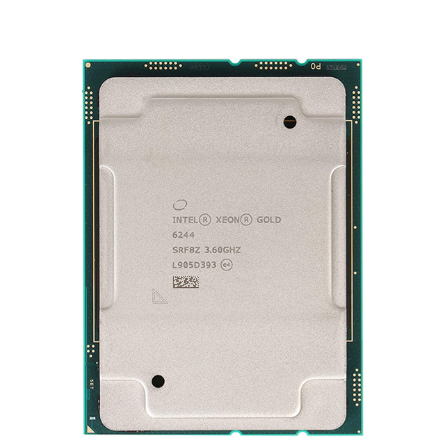 CPU Intel Xeon Gold 6244 Processor (24.75M Cache, 3.60 GHz) FC-LGA14B CD8069504194202 SRF8Z CPU 6244