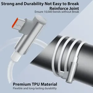 Convient pour Xiaomi Redmi K40pro Game Câble de charge rapide amélioré K80 Note14 Câble de charge K50 E-sports Version Data Cable - Product Image 2