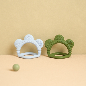 Mordedores de Silicona para Bebés con Forma de Flor, Juguete Molar para Bebés, No Tóxico, Libre de BPA, Protege las Manos - Product Image 2