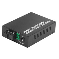 品质可靠 Inficomo RD-FE104 自适应 10/100Mbps 100M 媒体转换器 1310nm/1550nm 4 RJ45 端口以太网光纤