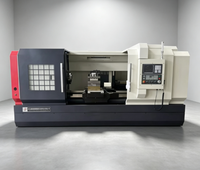 Tour à tournage CNC CK6163 avec banc de travail en fonte stable, tour à métaux pour usage industriel