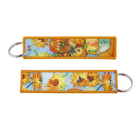 Vagues japonaises Art Dessin Broderie Porte-clés Sac à dos Porte-clés Porte-clés Motos Porte-clés Cosplay Accessoires Bijoux Cadeau