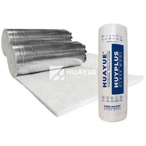 USA Euroclasse A1 Fire Rating FSK Rouleaux d'isolation des murs de plafond R11fiberglass Feuille d'aluminium ignifuge Rouleau de couverture en laine de verre - Product Image 6