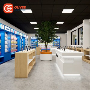 Nature <strong>Tree</strong> Decoration Mobile Phone Store Mobile Phone Shop Interior Design Mobile Phone Shop <strong>Displays</strong> - Product Image 4