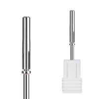 Mini bandes de ponçage des ongles super longues de 3mm Mandrin pour la manucure et la pédicure de couleur rose pourpre Bande de ponçage à l'aide