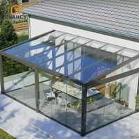 Solárium para las 4 Estaciones, Impermeable, con Rotura de Puente Térmico y Relleno de Argón, Casas de Cristal con Tamaño Personalizado