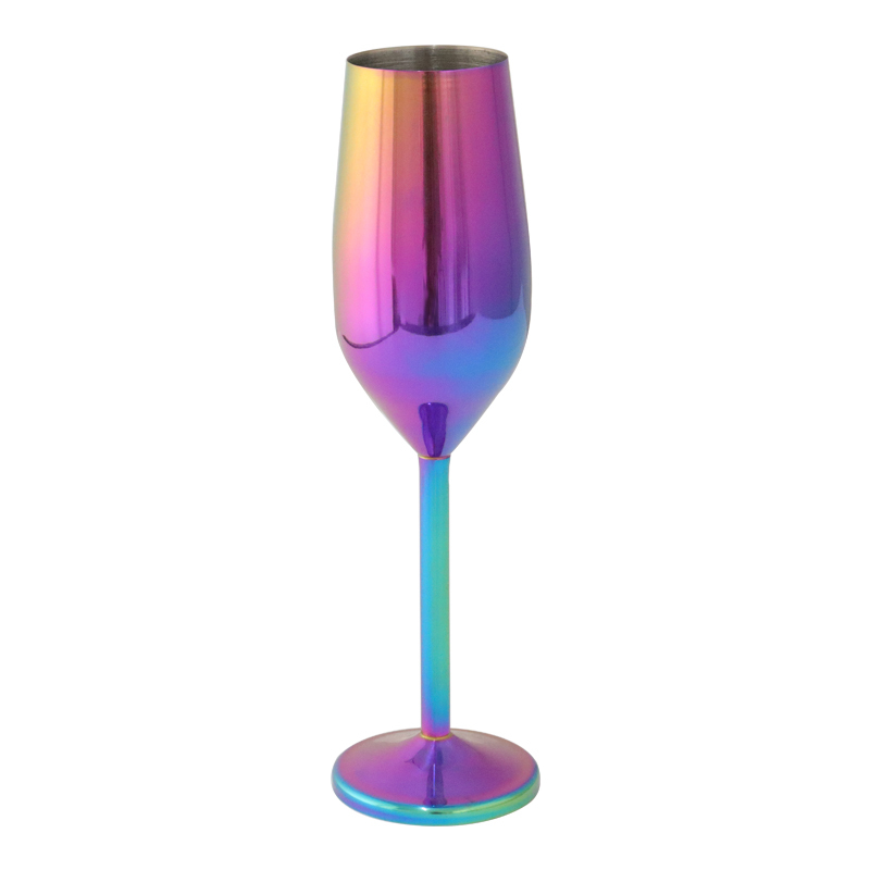 Copa de champán colorida de 200 ml