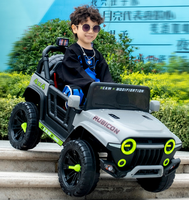 Meilleur prix, voiture électrique de luxe 12v à 2 places, voiture tout-terrain pour enfants, grosse batterie, jouet pour bébé, voiture à pédales pour enfants