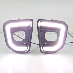 ไฟเดย์ไลท์ LED 12V สำหรับรถยนต์ฟอร์ด เอเวอเรสต์ ปี 2022-2024 พร้อมไฟเลี้ยวและไฟตัดหมอก - Product Image 5