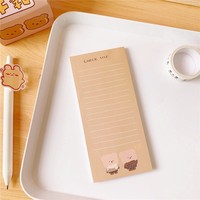 Proveedor escolar de alta calidad, creativo de lujo, Kawaii Anime, notas adhesivas reutilizables, Bloc de notas adhesivas, fabricante de notas