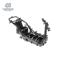 Châssis de cadre de résistance aux chocs à faible quantité minimale de commande Systèmes de carrosserie de motos électriques haute performance