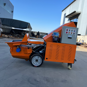 مضخة أسمنت وملاط ديزل صغيرة محمولة منخفضة التكلفة - معدات تركيب وبناء - Product Image 4