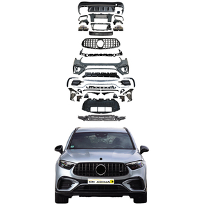 Nouvelle arrivée - Kit de carrosserie de conversion GLC63 AMG pour <span class=keywords><strong>Mercedes</strong></span> X254 <span class=keywords><strong>GLC</strong></span> <span class=keywords><strong>2023</strong></span>+ - Pare-chocs avant et arrière, calandre, diffuseur, pièces extérieures - Product Image 1