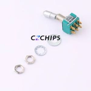 MTL206N Toggle Switch Switch Double Pole Double Throw 125V 28V Cylindrical Knob - Product Image 2