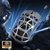 Mouse Nirkabel Attack Shark R2 Magnesium Alloy PAW3950 Ringan untuk Game Esports BT Tiga Mode 4K 8K