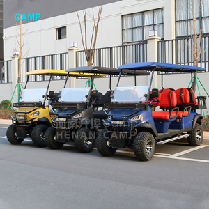 CAMP Nuevo modelo 7.5kw carrito de golf eléctrico 6 personas batería de iones de litio todoterreno Club <span class=keywords><strong>coche</strong></span> carrito de golf - Product Image 6