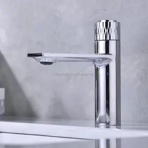 Nuevo Moden pulsador cobre negro lavabo agua fregadero mezclador grifo el grifo