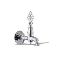 Robinet de lavabo moderne en laiton de qualité supérieure, style ottoman, à trou unique, chromé, pour usage extérieur - Vente en gros