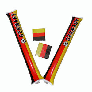 2026 Inflatable Cheering Sticks-Custom Printed PE Flags Thunder Sticks-Bang Bang Clappers for Football/Soccer Fan
