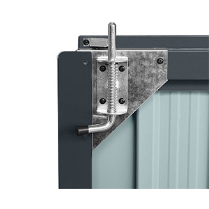 Deposito bidone della spazzatura impermeabile in metallo mobile e chiudibile a chiave <span class=keywords><strong>giardino</strong></span> esterno Smart deposito <span class=keywords><strong>biciclette</strong></span> capannone - Product Image 4