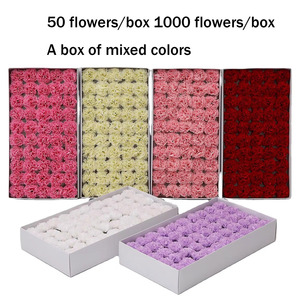Cabezas de Flores de Jabón <span class=keywords><strong>Aida</strong></span> Carnation, Pequeñas, Artificiales, Material para Manualidades, Decoración de Cajas de Regalo, Ramos, Venta al Por Mayor - Product Image 2