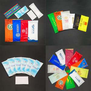 Custom Printed Cleaning <b>Wet</b> <b>Wipes</b> Restaurant Disposable Nonwoven Small Mini Cleansing <b>Wet</b> Tissue <b>Wipes</b> Individual Packaging - Product Image 6