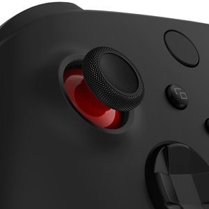 EXtremeRate Joystick Repair Kit Custom Passion Red & Black Analog <b>Stick</b> Replacement Thumbstick for Xbox Series X S Controller - Product Image 4