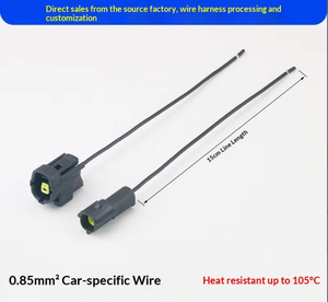 Konektor Isolasi PBT Tahan Air Seri AMP1.8 untuk Otomotif, Kabel Sambungan Steker Jantan Betina 1-16 Pin untuk Elektronik Mobil - Product Image 5