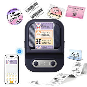 เครื่องพิมพ์ใบเสร็จความร้อน เครื่องพิมพ์ฉลากขนาดเล็ก POS 57 มม. ความเร็วในการพิมพ์สูง อินเทอร์เฟซ USB 203DPI รองรับ SDK แบตเตอรี่ 1100mAh รองรับ <span class=keywords><strong>IOS</strong></span> - Product Image 5