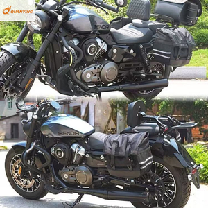 พนักพิงหลังมอเตอร์ไซ<span class=keywords><strong>ค</strong></span>์แบบพับได้อเนกประสงค์ สำหรับ Benda Rock 250/GreyStone ปรับได้สำหรับผู้ขับขี่และผู้โดยสาร ทำจากหนัง PU - Product Image 4