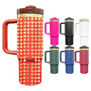 Custom logo Powder Coated Laser Engraving Gold Plated 30oz H2.0 Tumbler Christmas Gifts Vacuum <b>Insulated</b> Travel <b>Mug</b> - Product Image 3