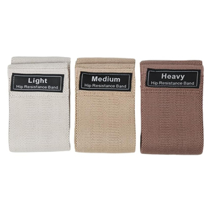 Bandas de Resistencia de Tela con Logotipo Personalizado de Fábrica, Juego de Bandas Gruesas para Ejercicio, Bandas de Fitness para Cadera y Glúteos - Product Image 1
