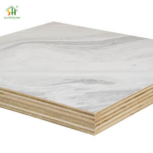 18 мм вишневая меламиновая фанера 4x8 эвкалиптовая сердцевина кухонная островная столешница мебель проектная доска - Product Image 6