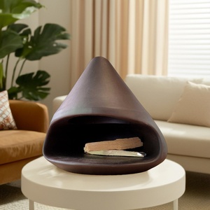 Decorazione per la casa sandalo profumato vassoio olio essenziale aromatico bruciatura confezionato in scatole di legno fatto a mano - Product Image 2