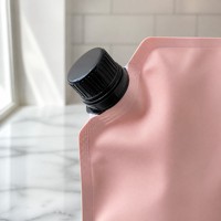 Sacs de poche en plastique personnalisés pour l'emballage de shampooing liquide avec un design recyclable