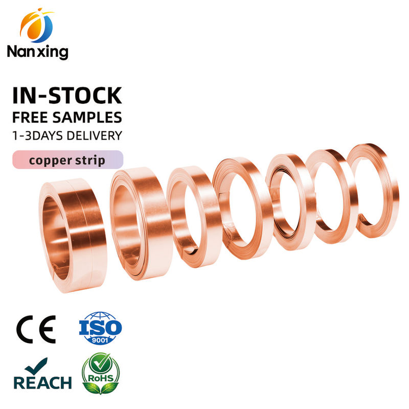 Soft Tinned Pure Copper Strips Foil