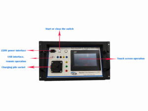 Vilva 220V แบบแร็คพิมพ์ gbt AC AC เครื่องทดสอบกองที่ชาร์จรถยนต์ไฟฟ้ารองรับซ็อกเก็ตอื่นๆ - Product Image 2