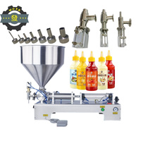 Machine de remplissage économique WF-DG 500 ml pour mayonnaise et vinaigrette